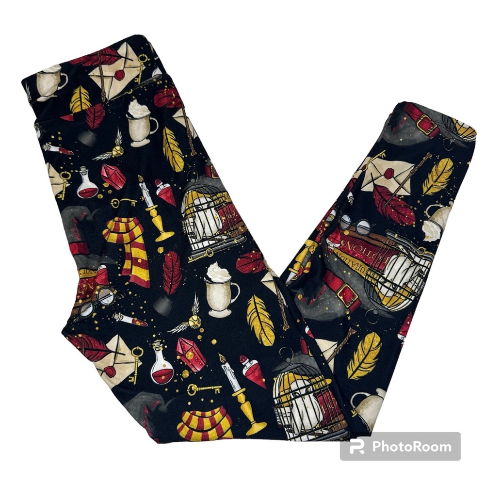 Fantasy & Fable Collective | Kids Harry Potter Themed Leggings | Size L/XL